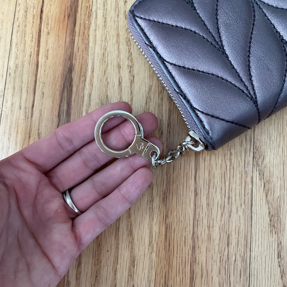 Kate Spade Briar Lane Quilted Neda wallet Metallic - Picture 11 of 11